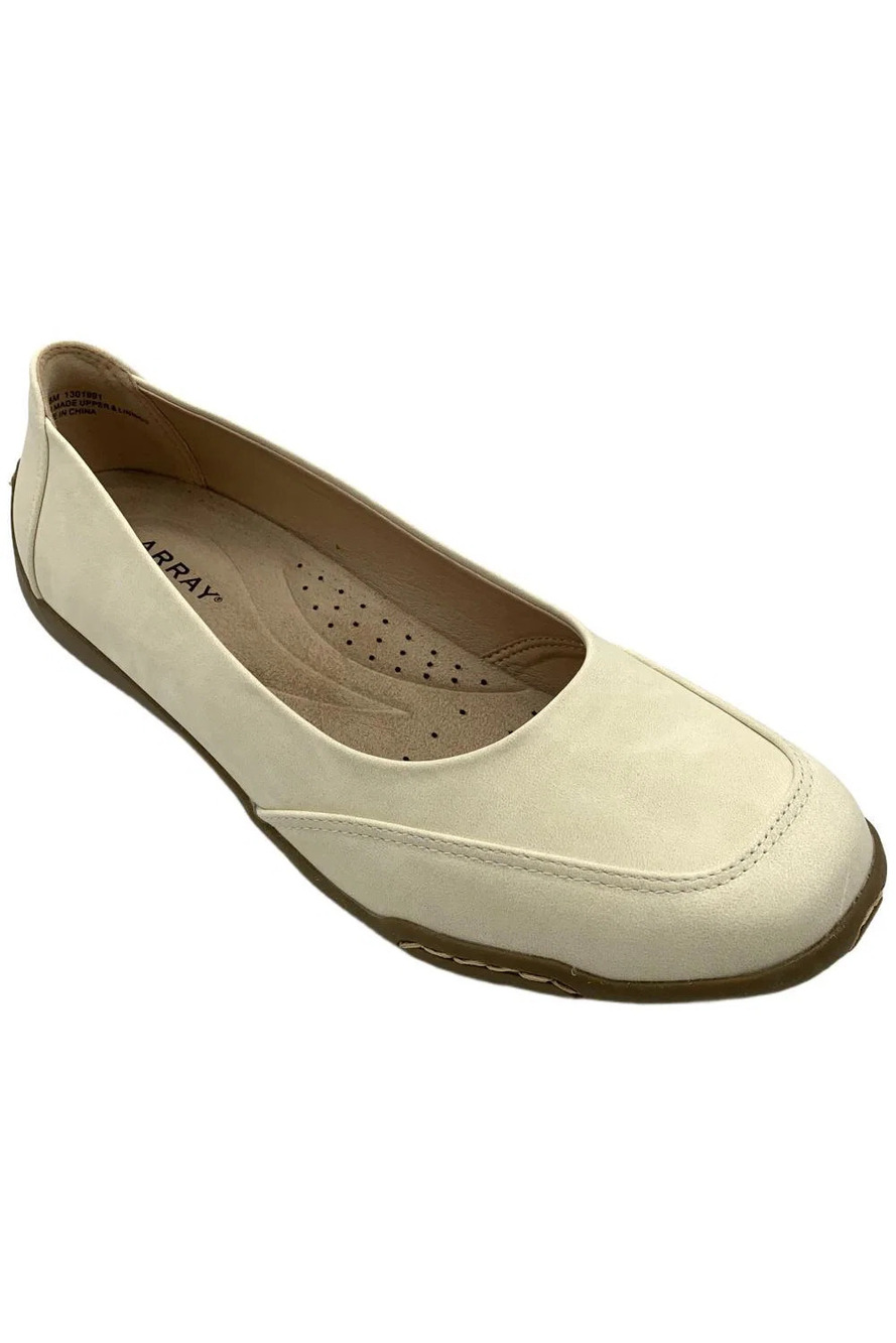 ARRAY Women's Cascade Flats Ivory - Wide